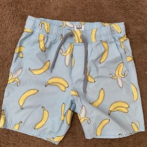 CYA banana swim trunks